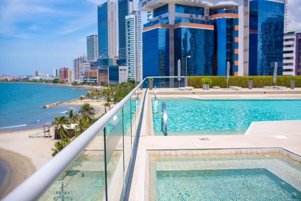 Morros City Espectacular Frente A La Playa Cartagena Buitenkant foto